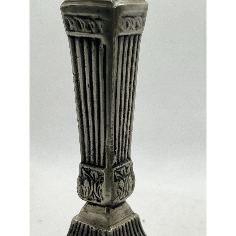 Pottery Barn candlestick candle
